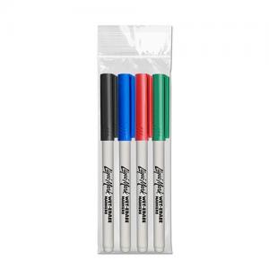 4 Pack Fine Point Eraser Marker