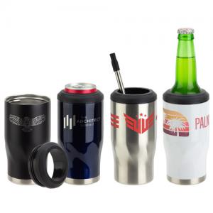 Stainless Steel 4-in-1 Can Cooler 
