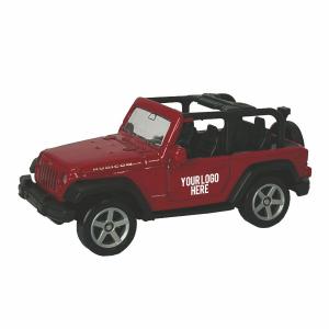 Jeep Wrangler in Red Die Cast Car 
