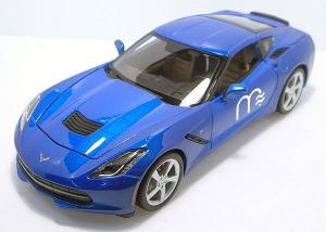 2014 C7 Blue Corvette Die Cast Car 