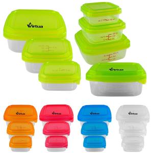 Portion Control Square Containers 