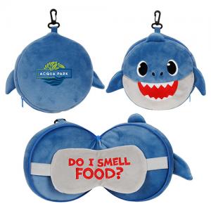 Comfort Pals 2-in-1 Pillow Shark Sleep Mask