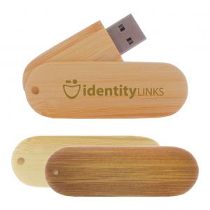 Bamboo Spin USB Flash Drive