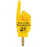Large #1 Finger Pointing Paper Hand Fan 