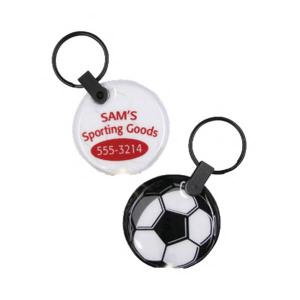Soccer Ball Shaped Key Tag Light
