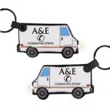 Delivery Van Shaped Key Tag Light