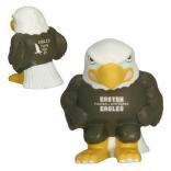 Eagle Mascot Stress Reliever With Logo