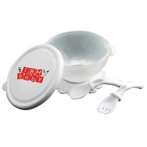 Baby Feeding Bowl and Mini Rounded Utensils