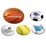 Four Color 9" or 8" Round Sports Ball Shaped Various Sports Mousepads