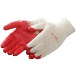 Red Latex Coated Gloves