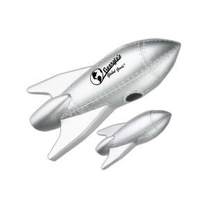 Silver Rocket Stress Reliever