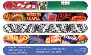 Promotional Vegas Casino Nail File