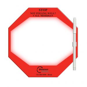 Stop Sign Memo Board
