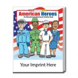 "American Heroes" Coloring Book