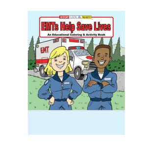 EMT and Ambulance Coloring and Activity Book