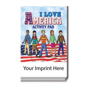 &quot;I Love America&quot; Activity Pad