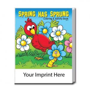 &quot;Spring Has Sprung&quot; Coloring Book