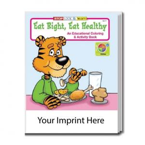 &quot;Eat Right, Eat Healthy&quot; Coloring Book