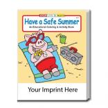 "Have A Safe Summer" Coloring Book
