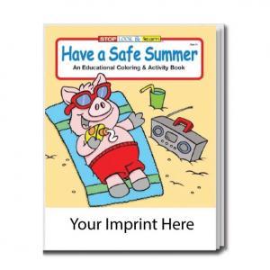 &quot;Have A Safe Summer&quot; Coloring Book