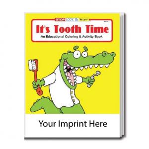 &quot;It's Tooth Time&quot; Coloring Book