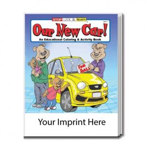 &quot;Our New Car!&quot; Coloring Book