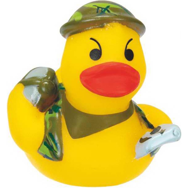 Mini Camouflage Rubber Duck