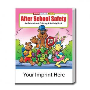 &quot;After School Safety&quot; Coloring Book