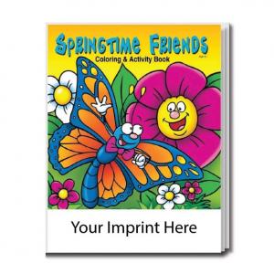&quot;Springtime Friends&quot; Coloring Book