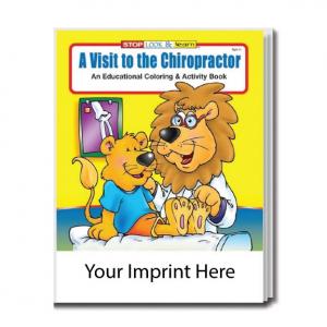 &quot;A Visit To The Chiropractor&quot; Coloring Book