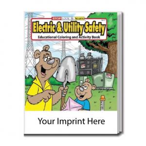 &quot;Electric &amp; Utility Safety&quot; Coloring Book