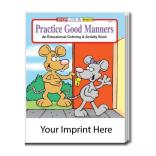 "Practice Good Manners" Coloring Book