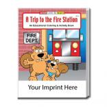 "A Trip to the Fire Station" Coloring Book