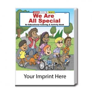 &quot;We Are All Special&quot; Coloring Book