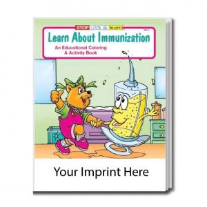 &quot;Learn About Immunization&quot; Coloring Book