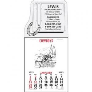 Cowboy Calendar Pad