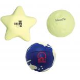 Star, Moon and Earth Glow In The Dark Stress Relievers