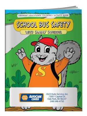 &quot;School Bus Safety&quot; Coloring Book