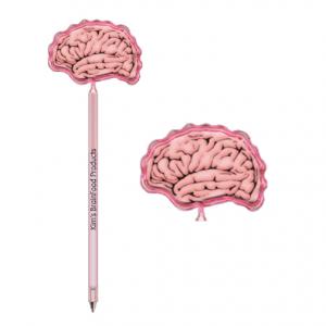 Bent Pen In The Shape Of A Brain