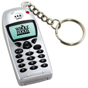 Memo Recording Cell Phone Key Ring