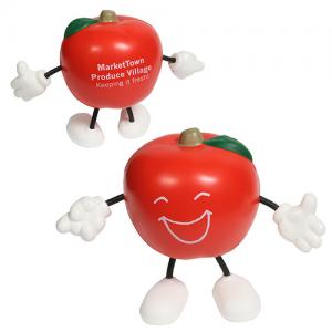 Smiling Apple Person Stress Reliever