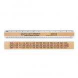 12" Double Bevel Maple Ruler for Architects and Civil Engineers