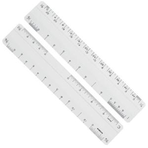6&quot; Plastic Four Bevel Ruler for Architects and Civil Engineers
