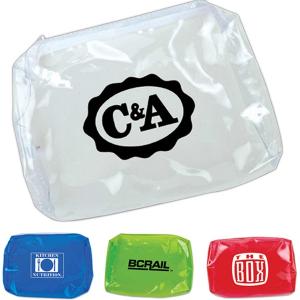 Clear Plastic Accessory Pouch