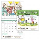 Laughing It Up! Lifestyle Cartoon Stapled or Spiral Wall Calendar