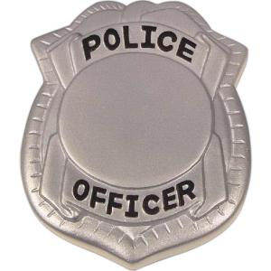 Police Badge Shaped Stress Reliever