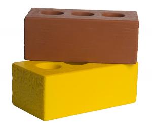 Brick Shaped Stress Reliever