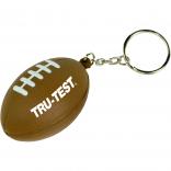 Football Shaped Stress Reliever Keychain