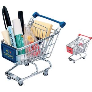 Mini Shopping Cart Desk Organizer