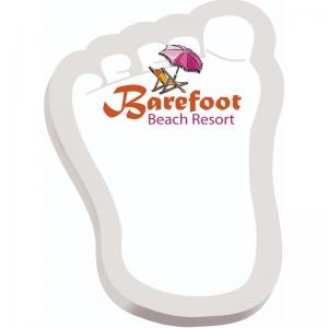 Foot Shaped Sticky Note Pad